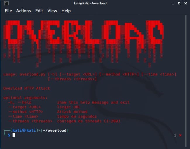 Cách DDoS Layer 7 bằng Overload thử sức chịu tải của Website 9 Tool Overload Help