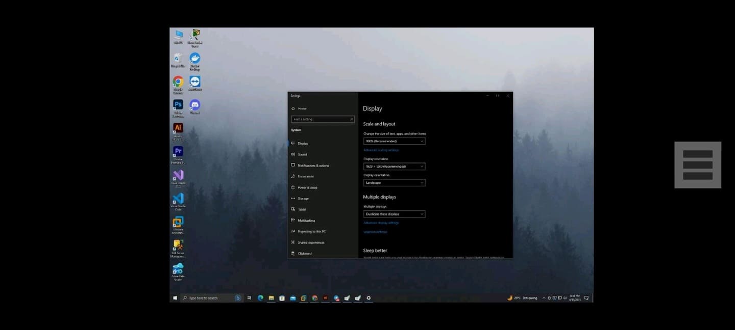 Cách biến điện thoại thành màn hình phụ trên Windows 20 Cách biến điện thoại thành màn hình phụ trên Windows 18